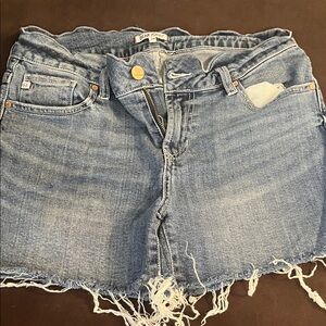 Dear John Light Blue Denim Shorts